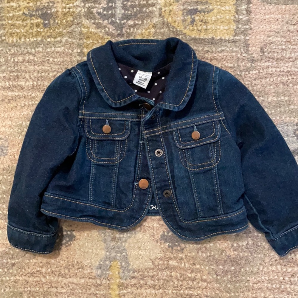 Baby Gap NWOT denim jacket 12-18 months